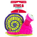 KONG Tropics Rattlez Snail Dog Toy Multi-Color, 1ea/MD, LG