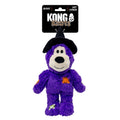 KONG Halloween Wild Knots Witch Bear Dog Toy Purple 1ea/MD, LG
