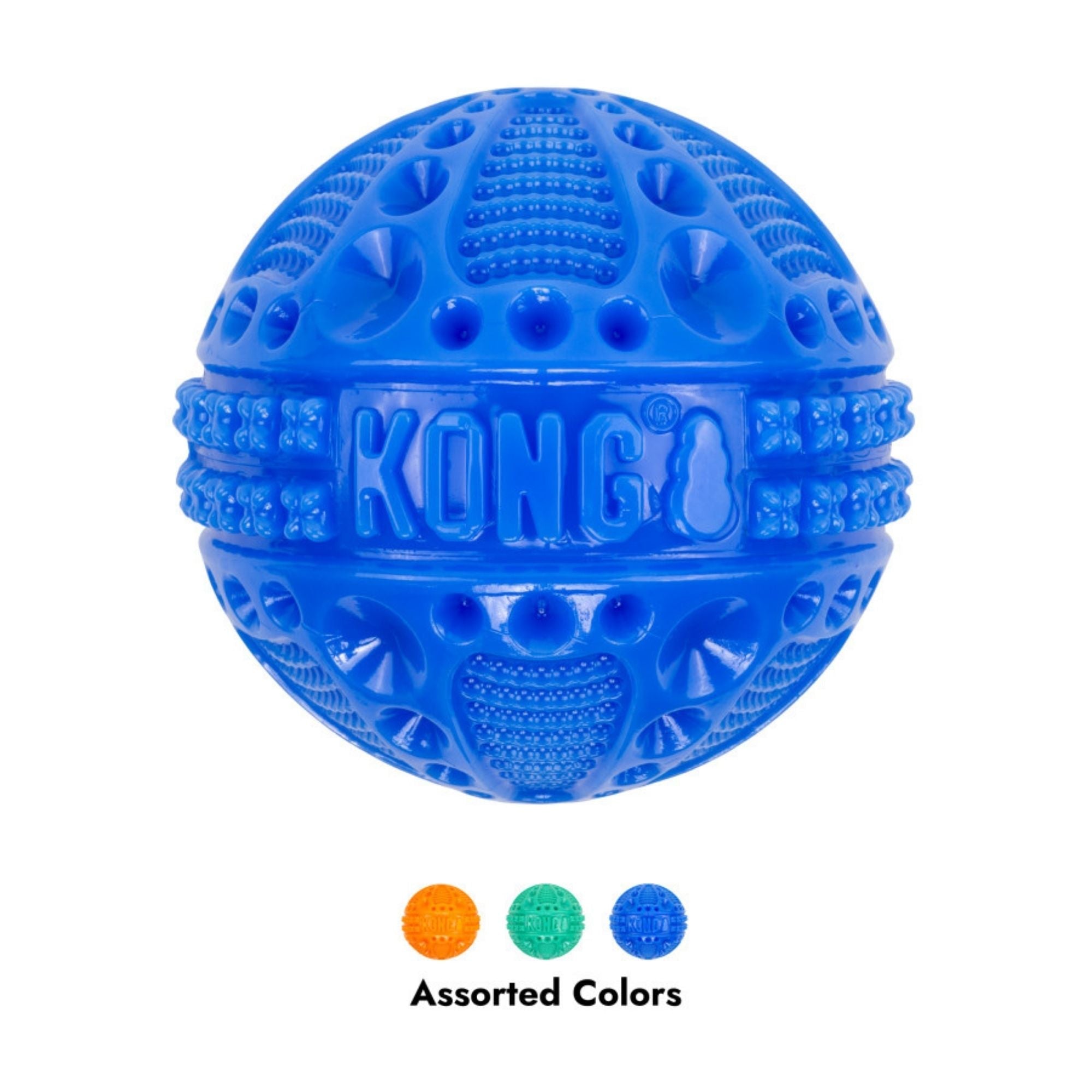 KONG Corestrength Ball Dog Toy Assorted Assorted, 1ea/MD, LG