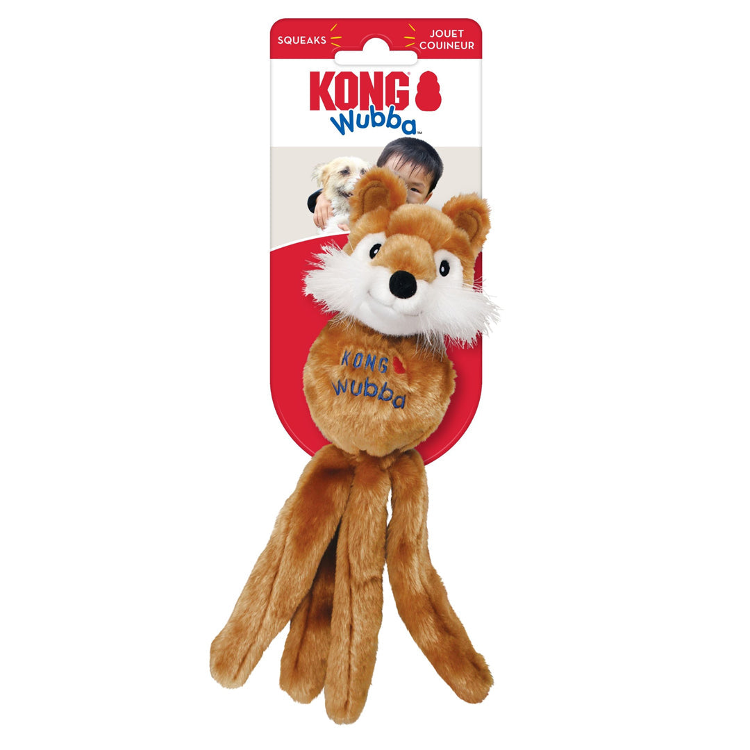 KONG Wubba Friend Dog Toy Assorted Small