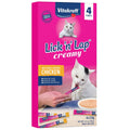 Vitakraft Lick 'n' Lap Snack Wet Cat Treats Real Chicken 1ea/2.1oz., 4 pk
