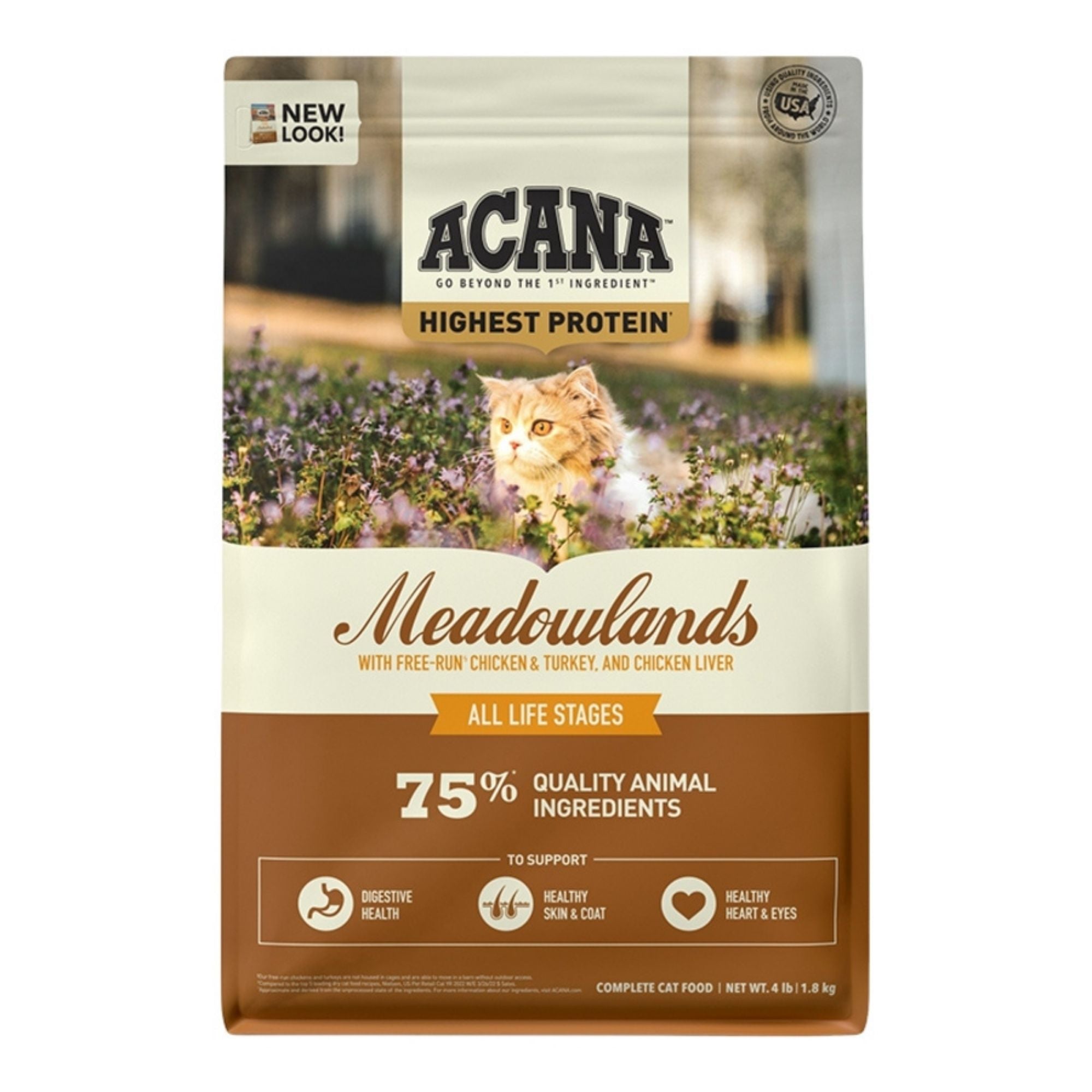 Acana Cat Grain Free Meadowlands 4Lbs