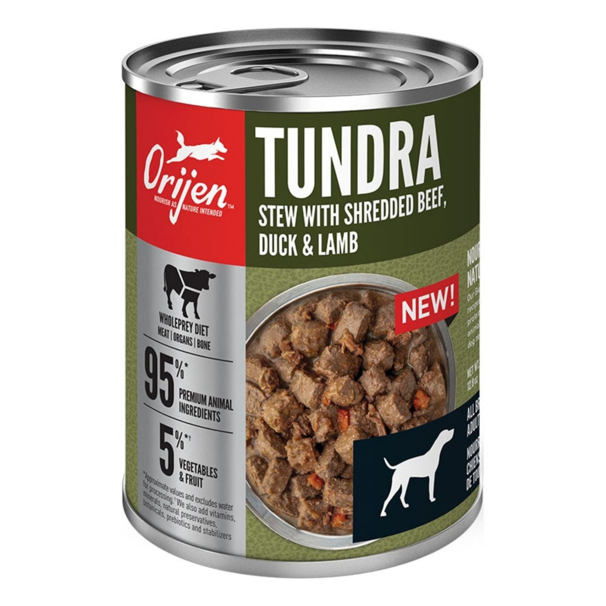 Orijen Dog Grain Free Stew Tundra 12.8oz. - (Case of 12)
