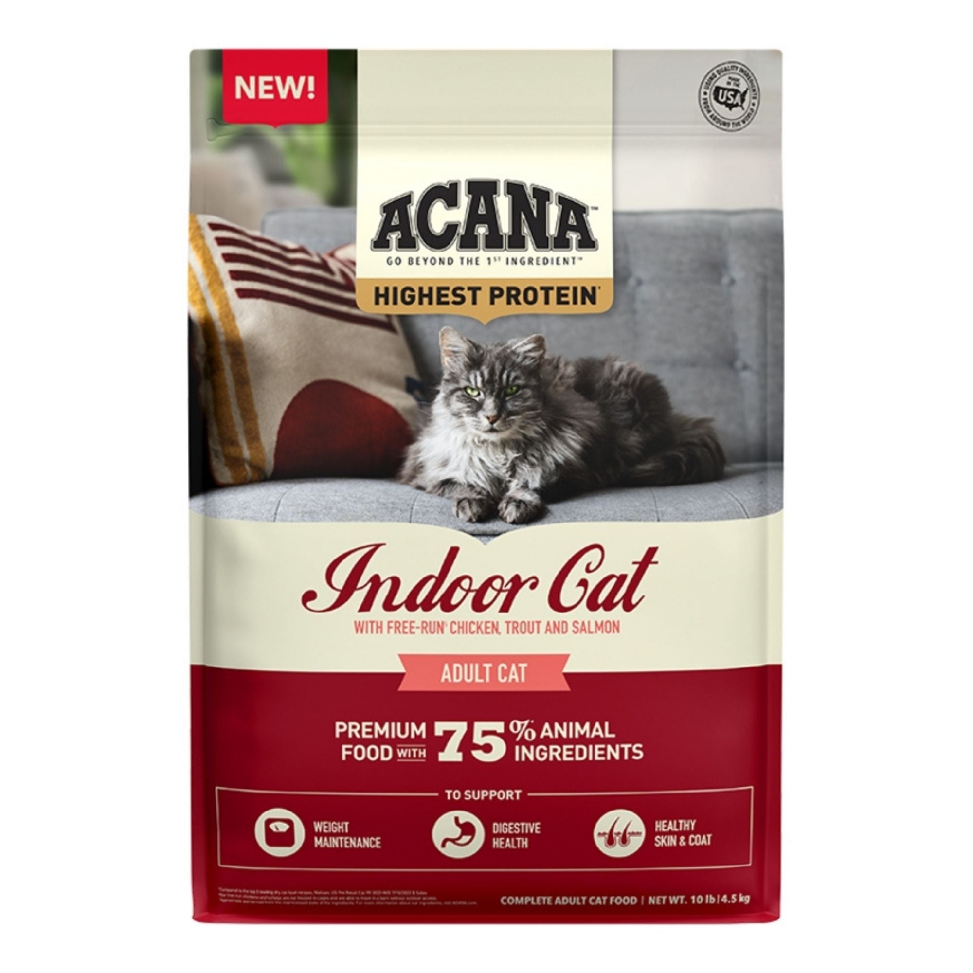 Acana Cat Grain Free Indoor 10Lbs