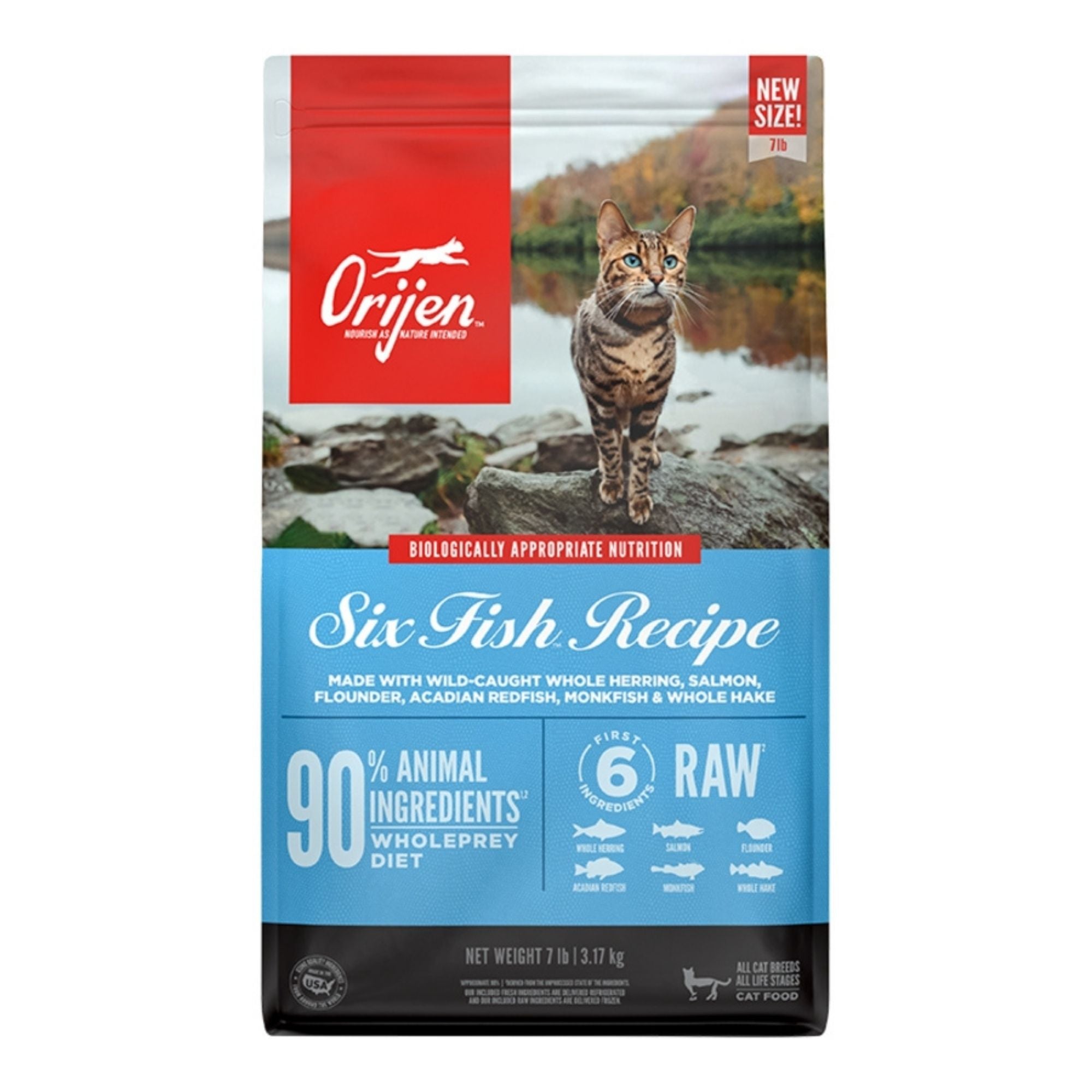 Orijen Cat Grain Free Six Fish 7Lbs