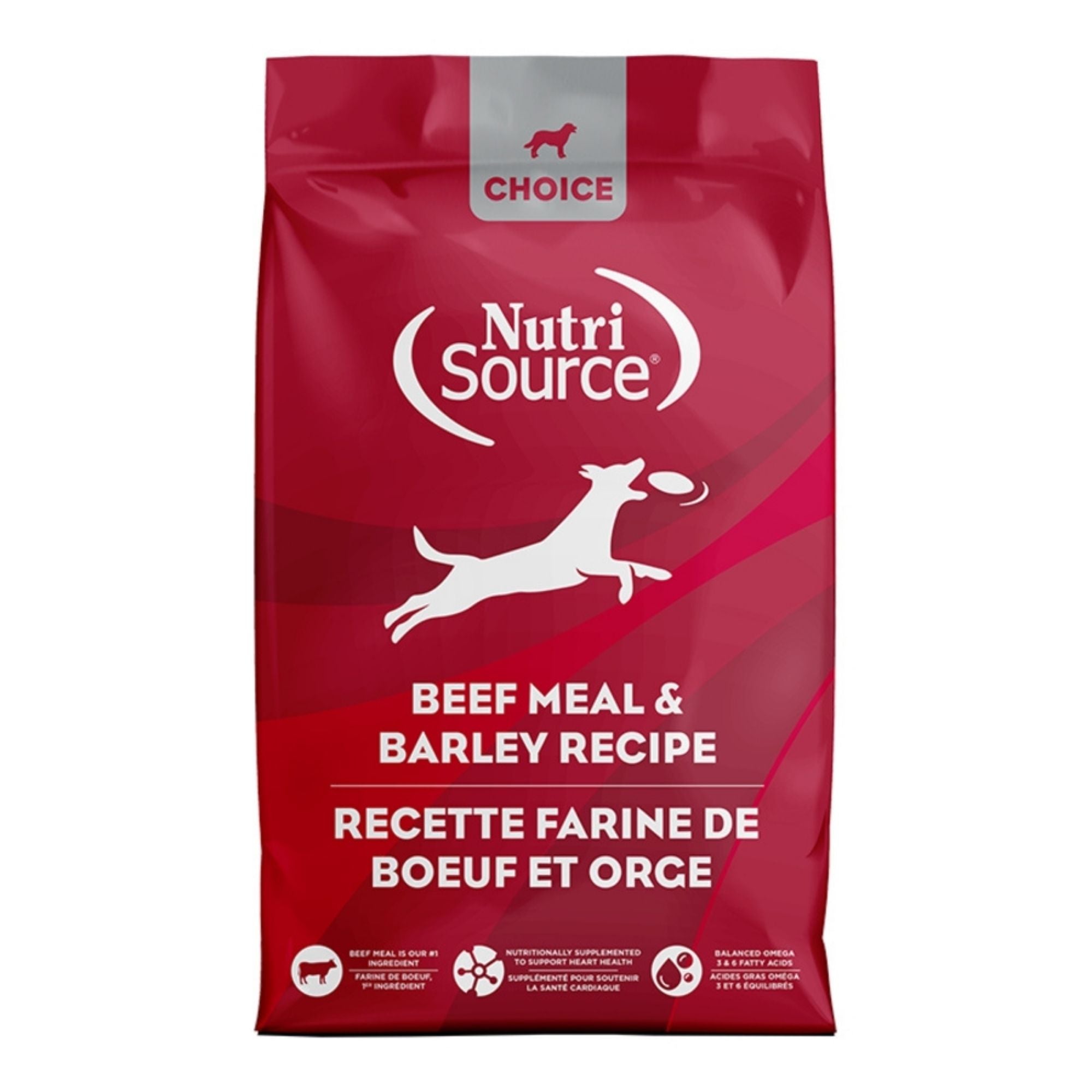 Nutrisource Dog Choice Adult Beef & Barley 5Lbs