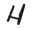 Coastal Figure H Adjustable Nylon Cat Harness Black 3/8X10-18in