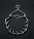 Titan Prong Training Dog Collar Nickel, Chrome, 1ea/4 Mm X 22 in