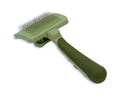 Safari Dog SelfCleaning Slicker Brush Light Green/Dark Green, 1ea/LG