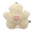 Spot Fleece Dog Toy Chewman Natural 1ea/8 in