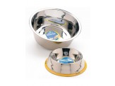 Spot Stainless Steel Mirror Finish No-Tip Dog Bowl Silver 64 Ounces