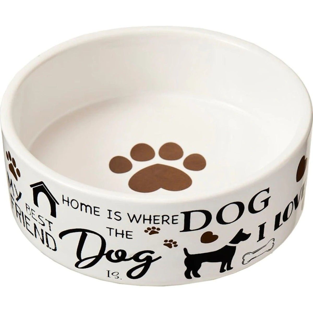 Spot I Love Dogs Dog Dish 5in