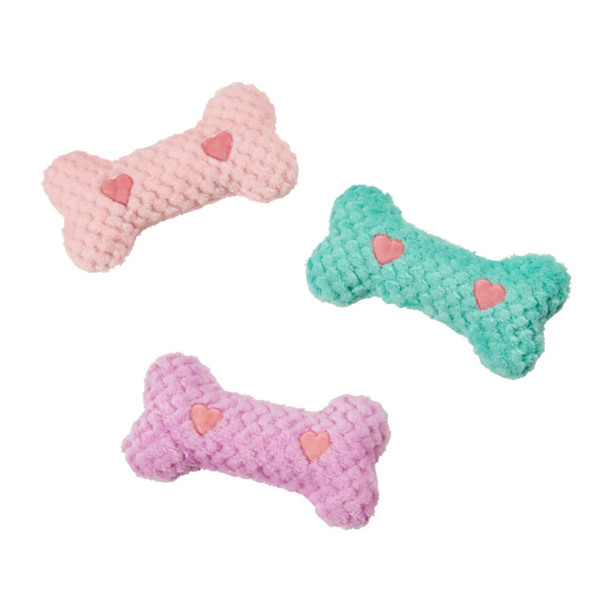 Spot Soothers Warm Hug Bone Dog Toy Assorted, blank/9 in