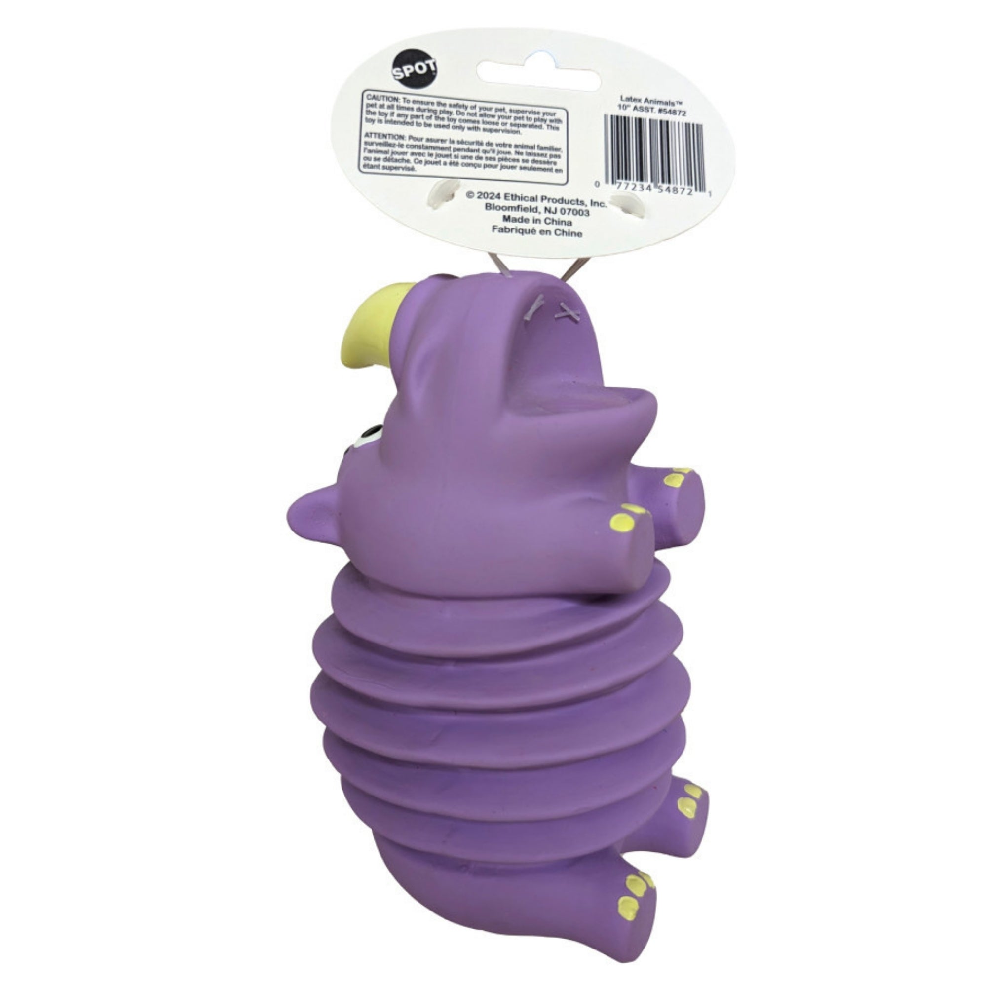 Spot Latex Animals Dog Toy Assorted, blank/7.5 in