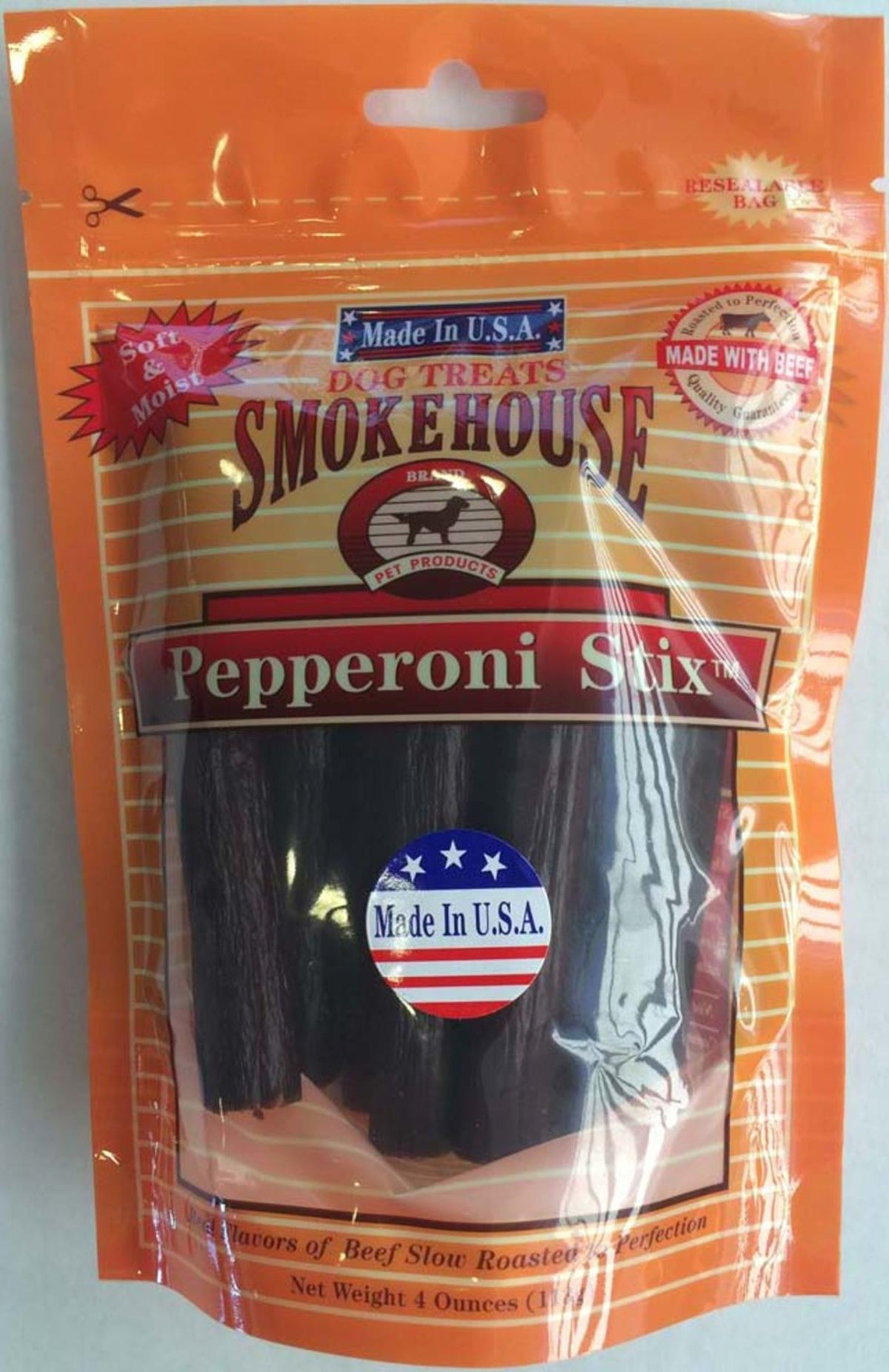Smokehouse USA Made Pepperoni Stix 4oz