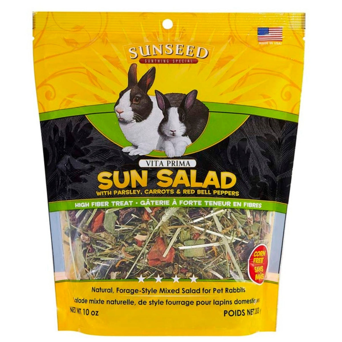 Sun Seed Sun Salad Rabbit Foraging Treat blank/10oz.