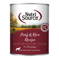 Nutrisource Dog Beef & Rice 12.3oz. (Case of 12)