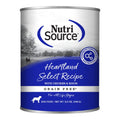 Nutrisource Dog Select Grain Free Heartland 12.3oz. (Case of 12)