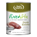 Pure Vita Dog Grain Free Duck Entree 12.3oz. (Case of 12)