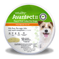 Vetality Avantect II Flea & Tick Collar fits necks up to 15in 2ct