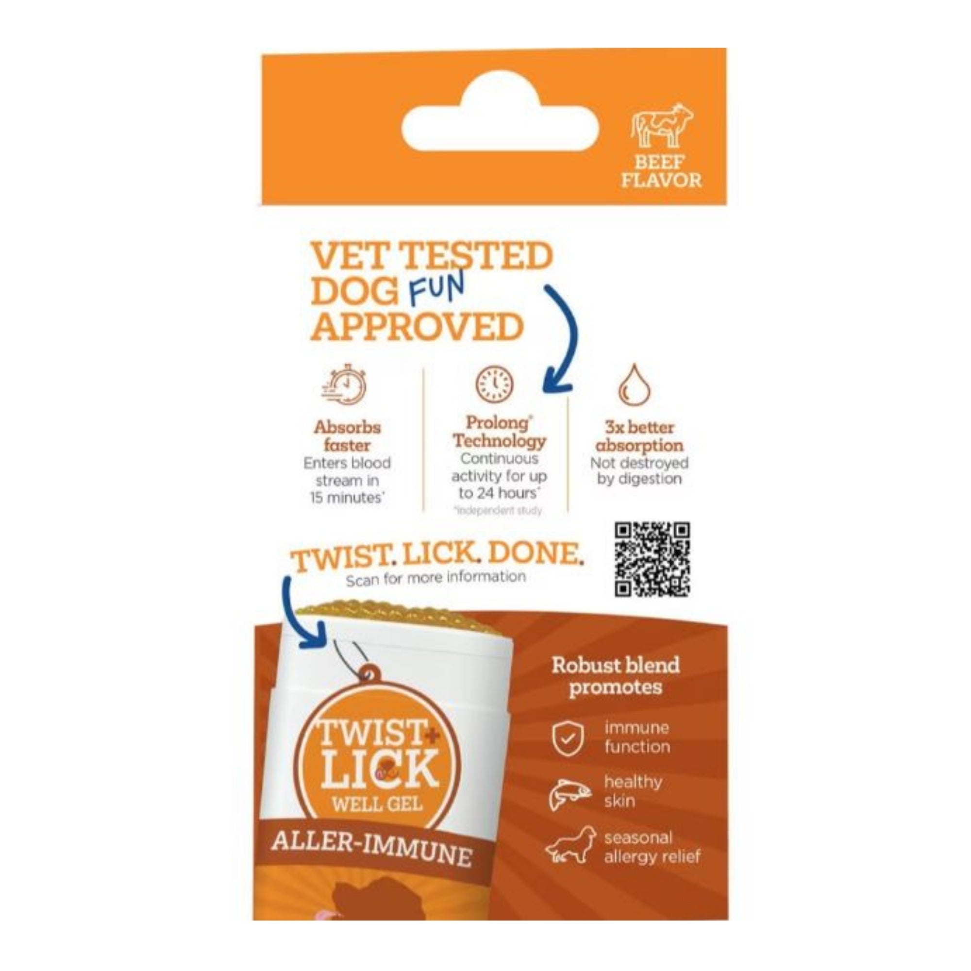 Vetality Twist & Lick Skin & Coat Supplement Salmon 2.3oz.