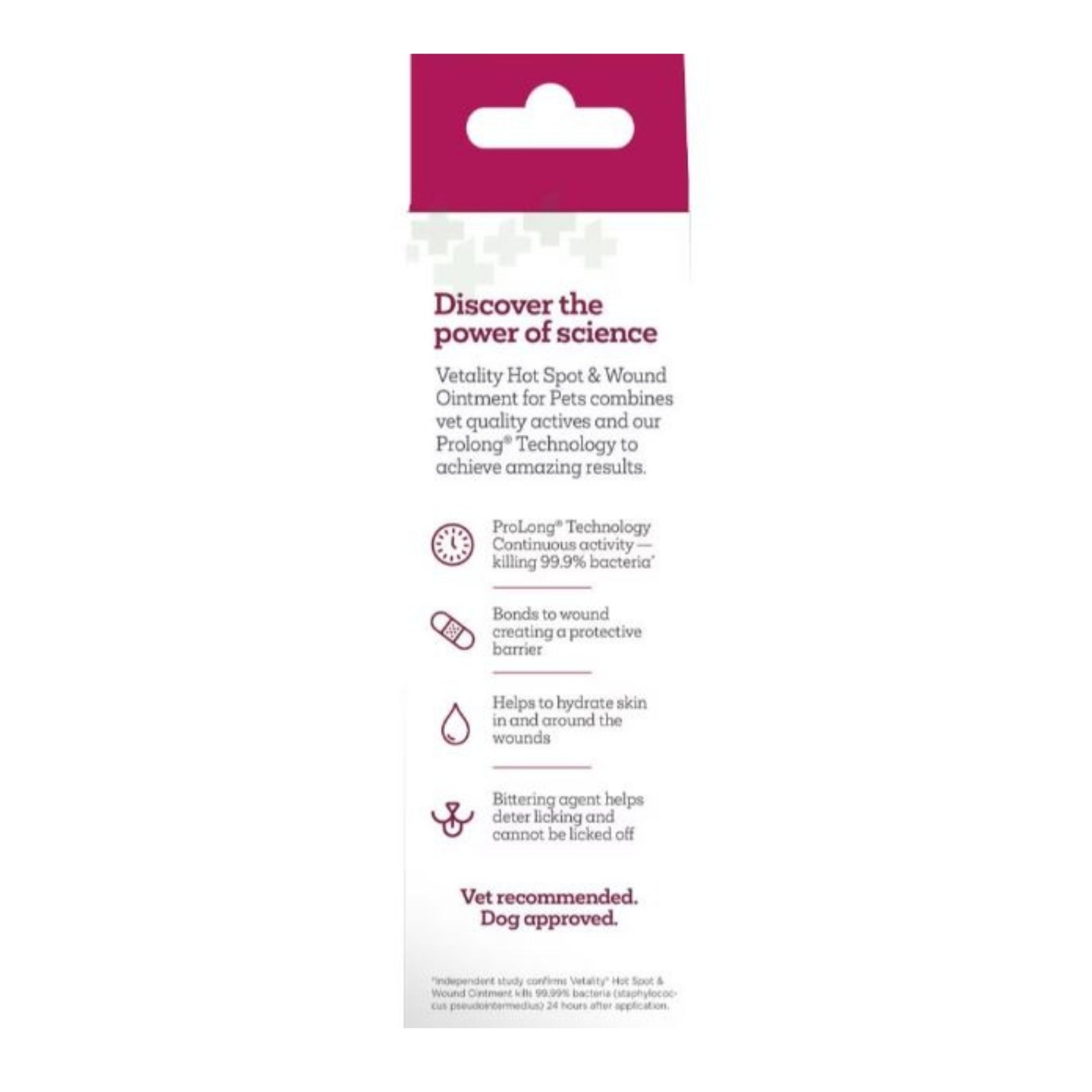Vetality Hot Spot & Wound Ointment For Pets  2.5oz.
