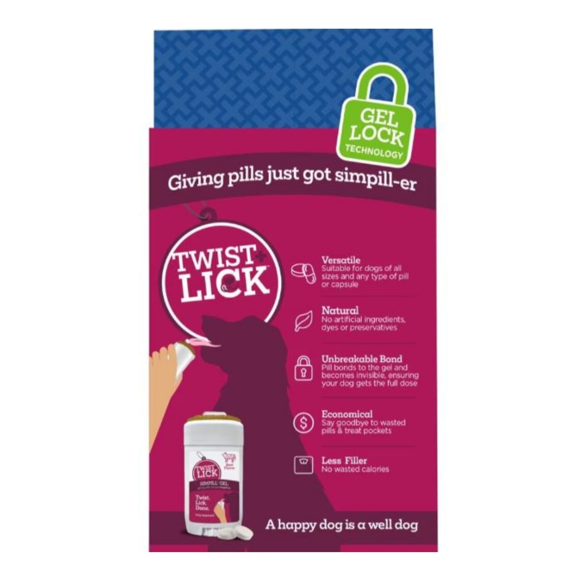 Vetality Twist & Lick Simpill Beef 2.3oz.