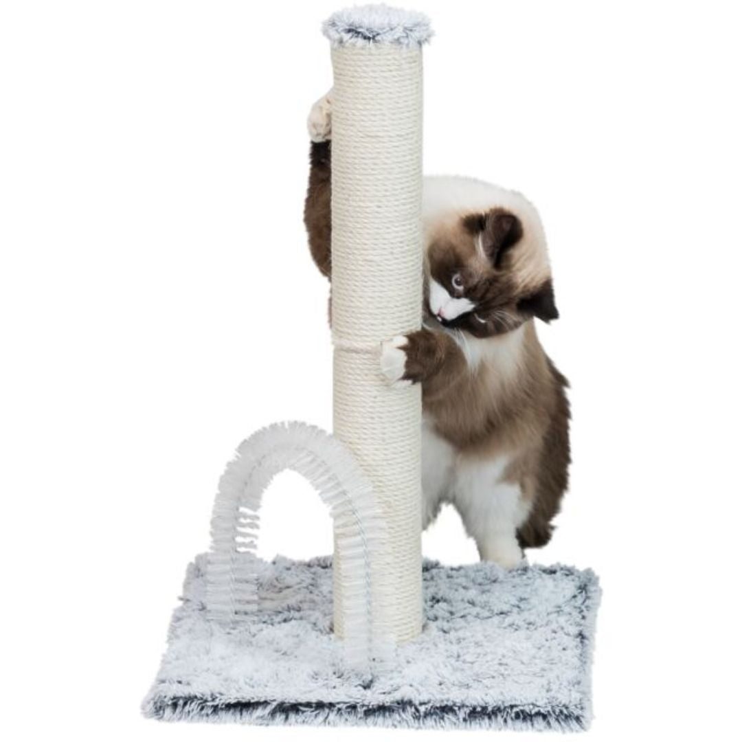 Trixie Cat Lola Scratching Post Gray Default Title