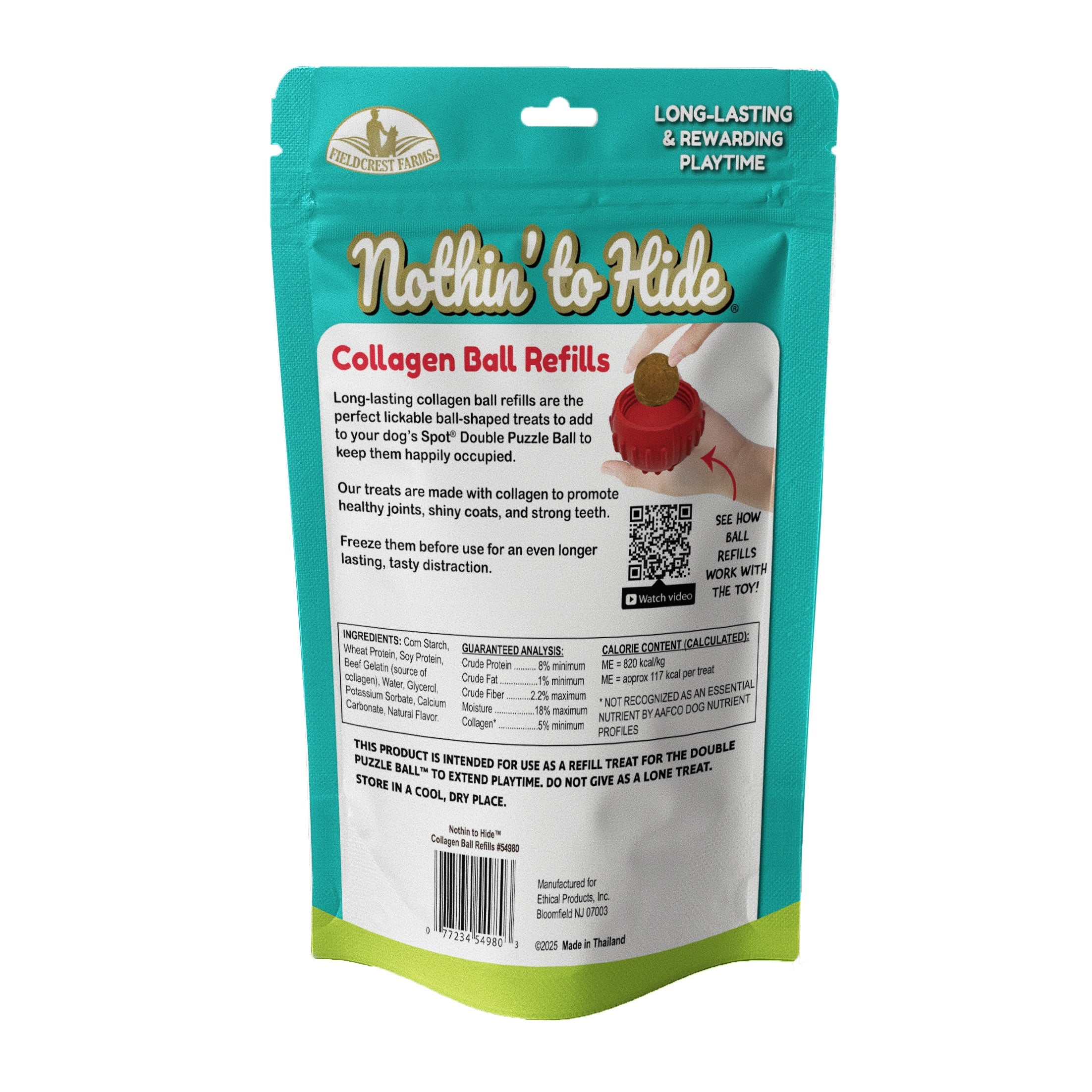 Spot Nothing to hide Collagen Ball Refills 7.48oz
