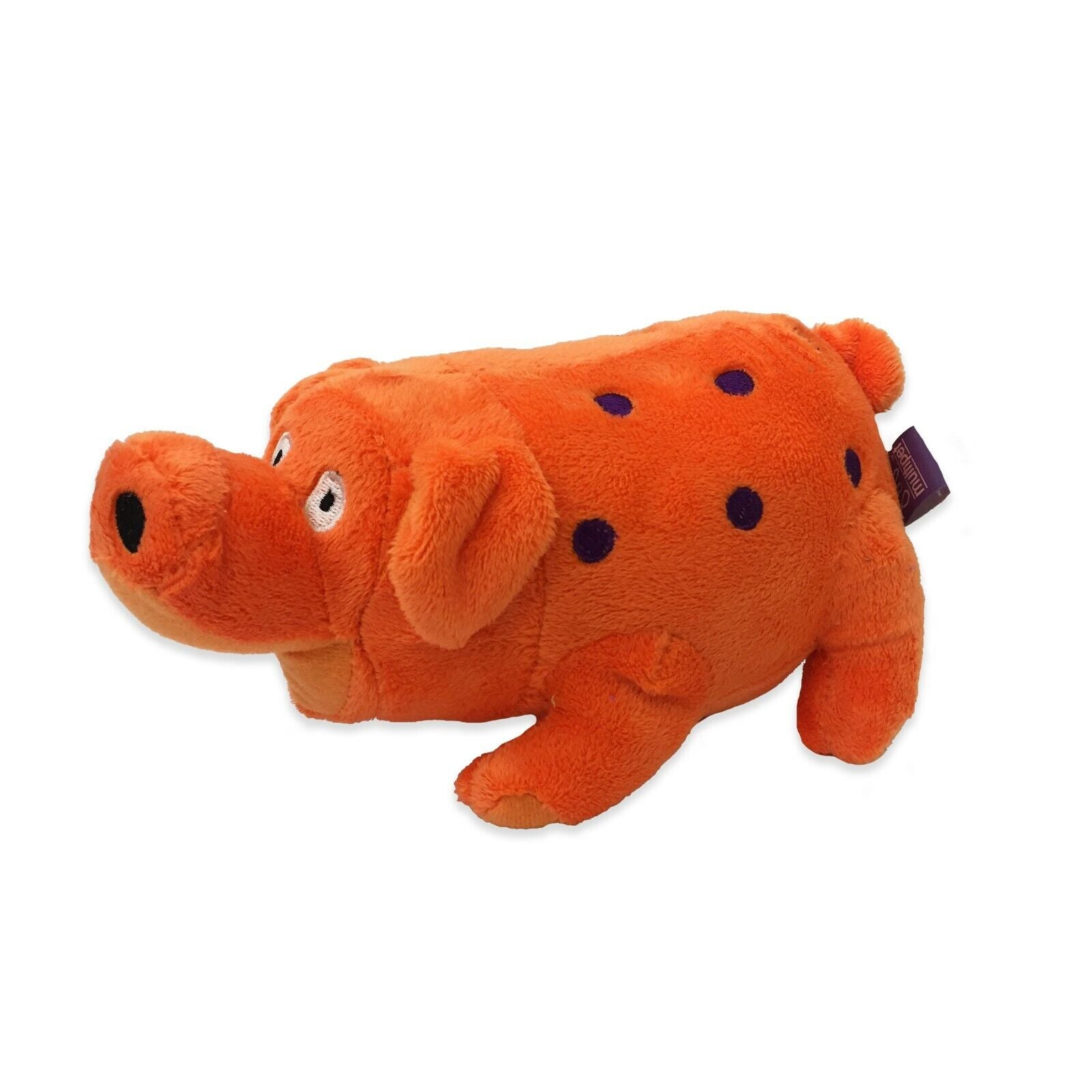 Multipet Globlets Plush Dog Toy Pig Assorted 9 in