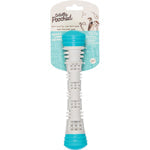 Messy Mutts Totally Dog Chew N Squeak Stick Grey Teal Small