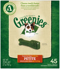 Greenies Dog Dental Treats Petite, Original, 1ea/27 oz, 45 ct