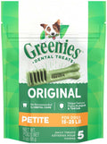 Greenies Dog Dental Treats Regular, Original, 1ea/3 oz, 3 ct