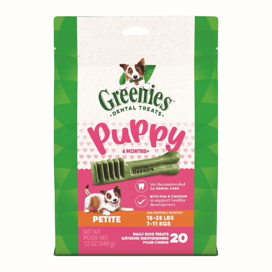 Greenies Puppy 6 Months Dog Dental Treats Petite, 1ea/12 oz