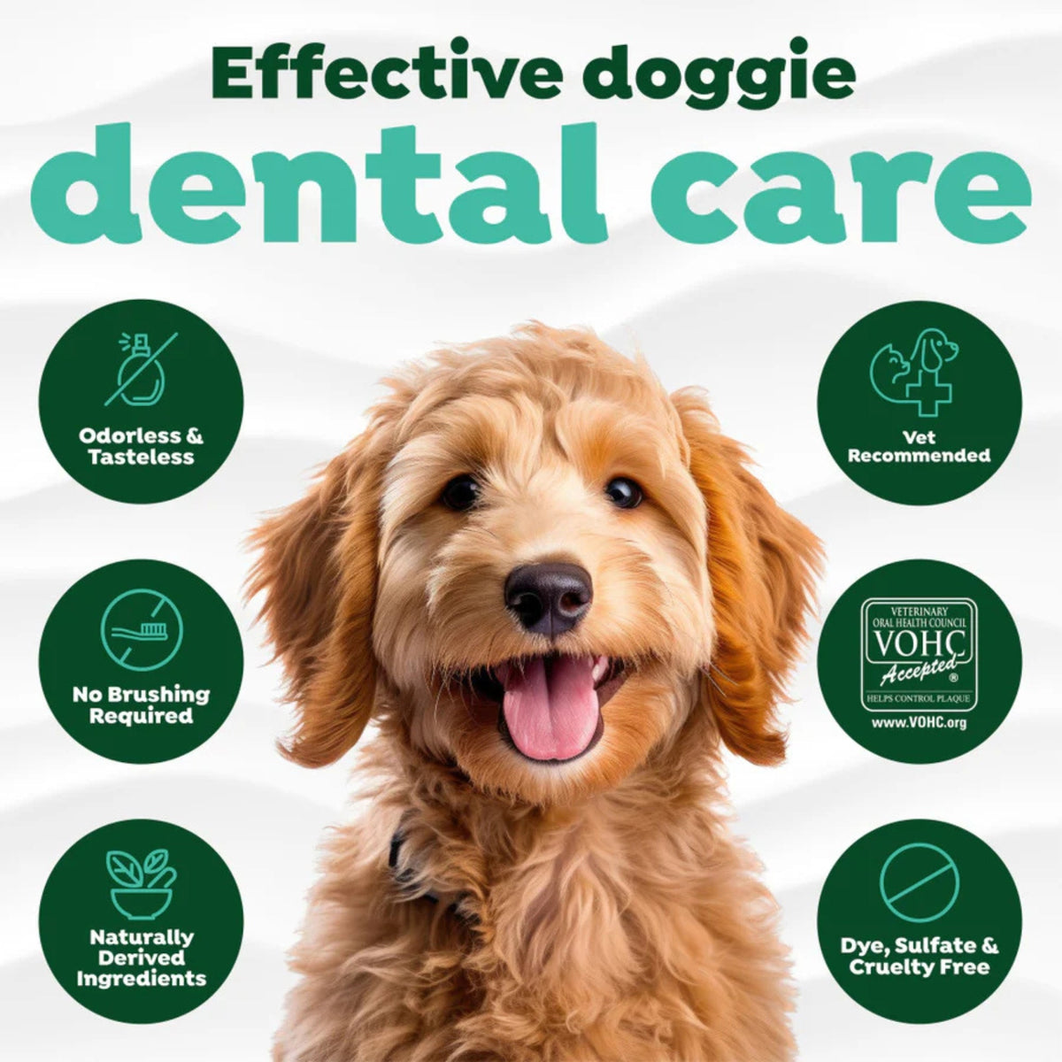 TropiClean Fresh Breath Oral Care Water Additive for Dogs 1ea/33.8 fl oz