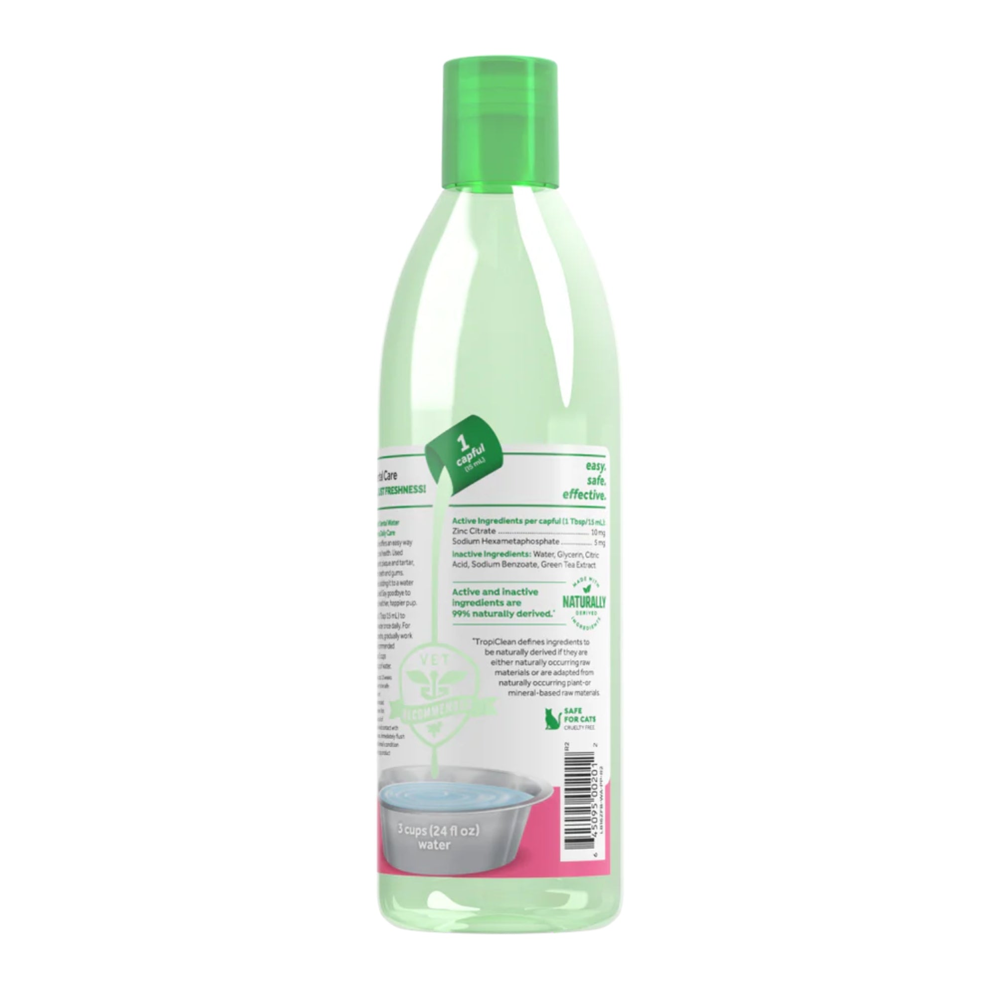 TropiClean Fresh Breath Oral Care Water Additive for Puppies 1ea/16 fl oz