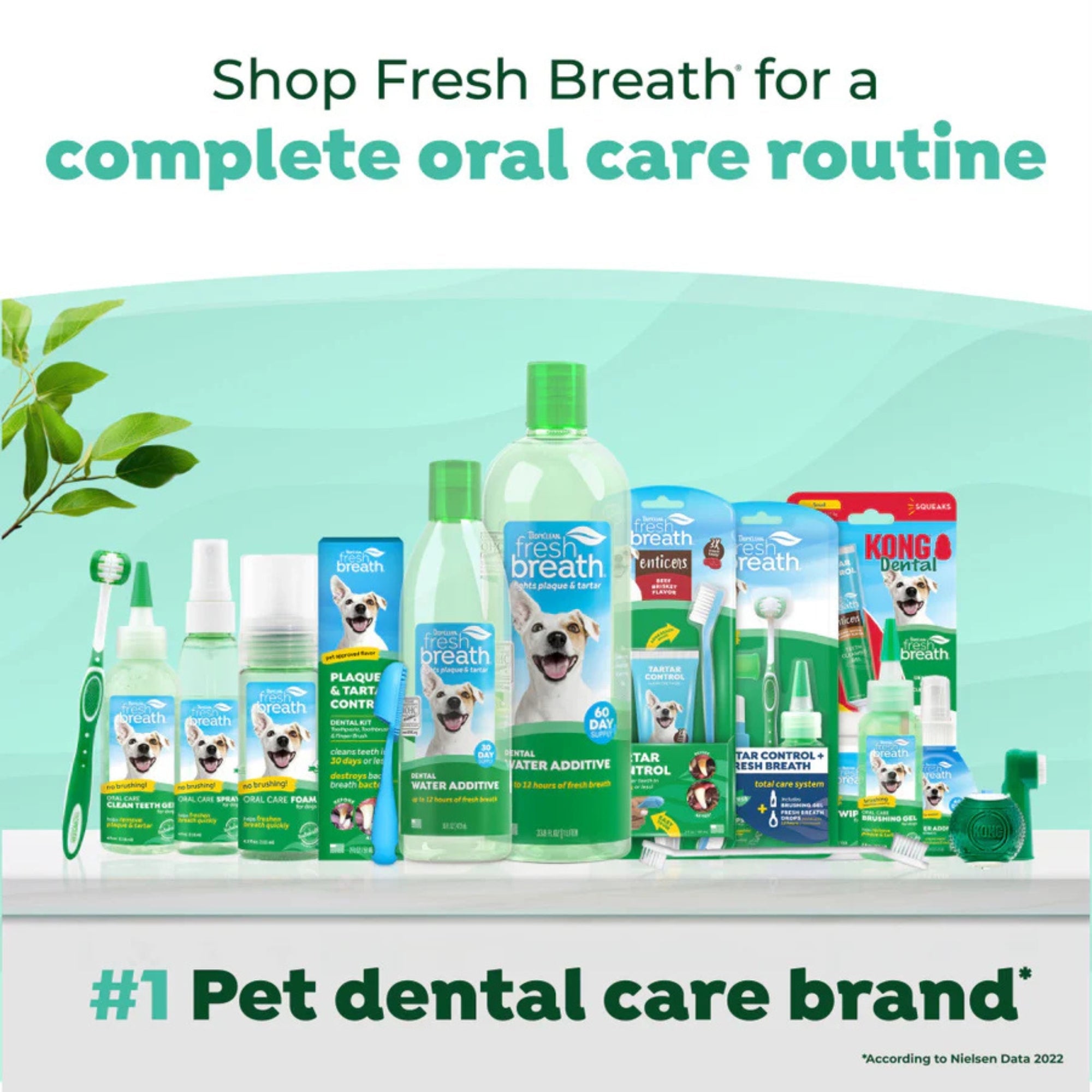 TropiClean Fresh Breath Oral Care Water Additive for Puppies 1ea/16 fl oz