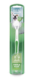 Fresh Breath by TropiClean Triple Flex Toothbrush for Dogs