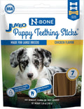 Nbone Pupy Teething Sticks Jumbo Chicken 7Ct