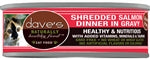 Daves Naturally Healthy Shredded Salmon In Gravy 5.5Oz (Case Of 24)