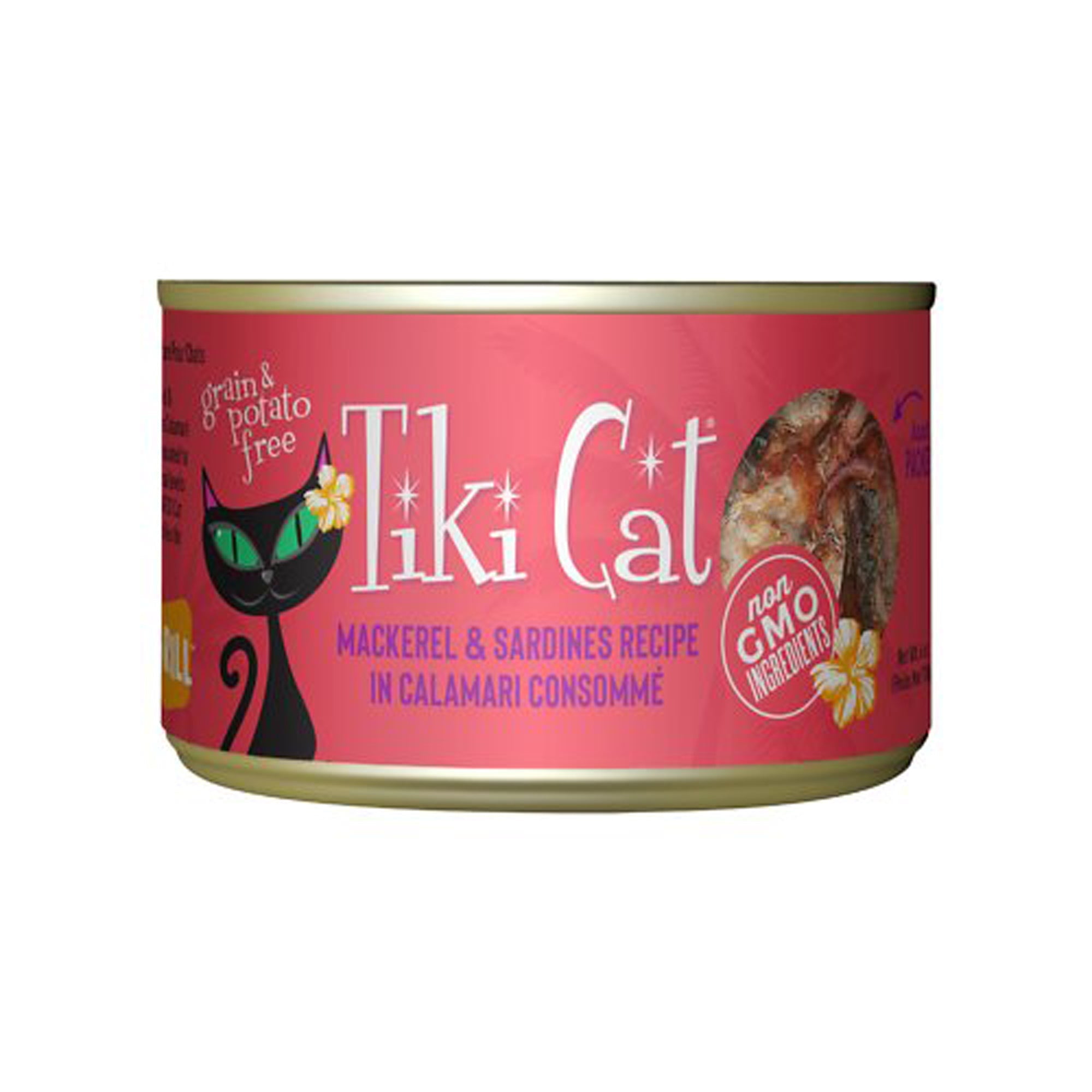 Tiki Pets Cat Makaha Grill Mackerel And Sardine 6Oz (Case Of 8)