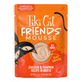 Tiki Pets Cat Friends Mousse Chicken & Pumpkin Recipe in Broth 2.5oz. (Case of 12)