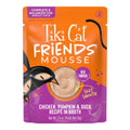Tiki Pets Cat Friends Mousse Chicken Pumpkin & Duck Recipe in Broth 2.5oz. (Case of 12)