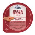 Natural Balance Pet Foods Ultra Protein Cuts in Gravy Wet Cat Food Salmon 2.7oz. (Case of 10)