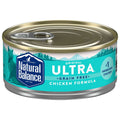 Natural Balance Pet Foods Original Ultra Grain Free Adult Wet Cat Food Chicken 5.5 oz, 24 pk