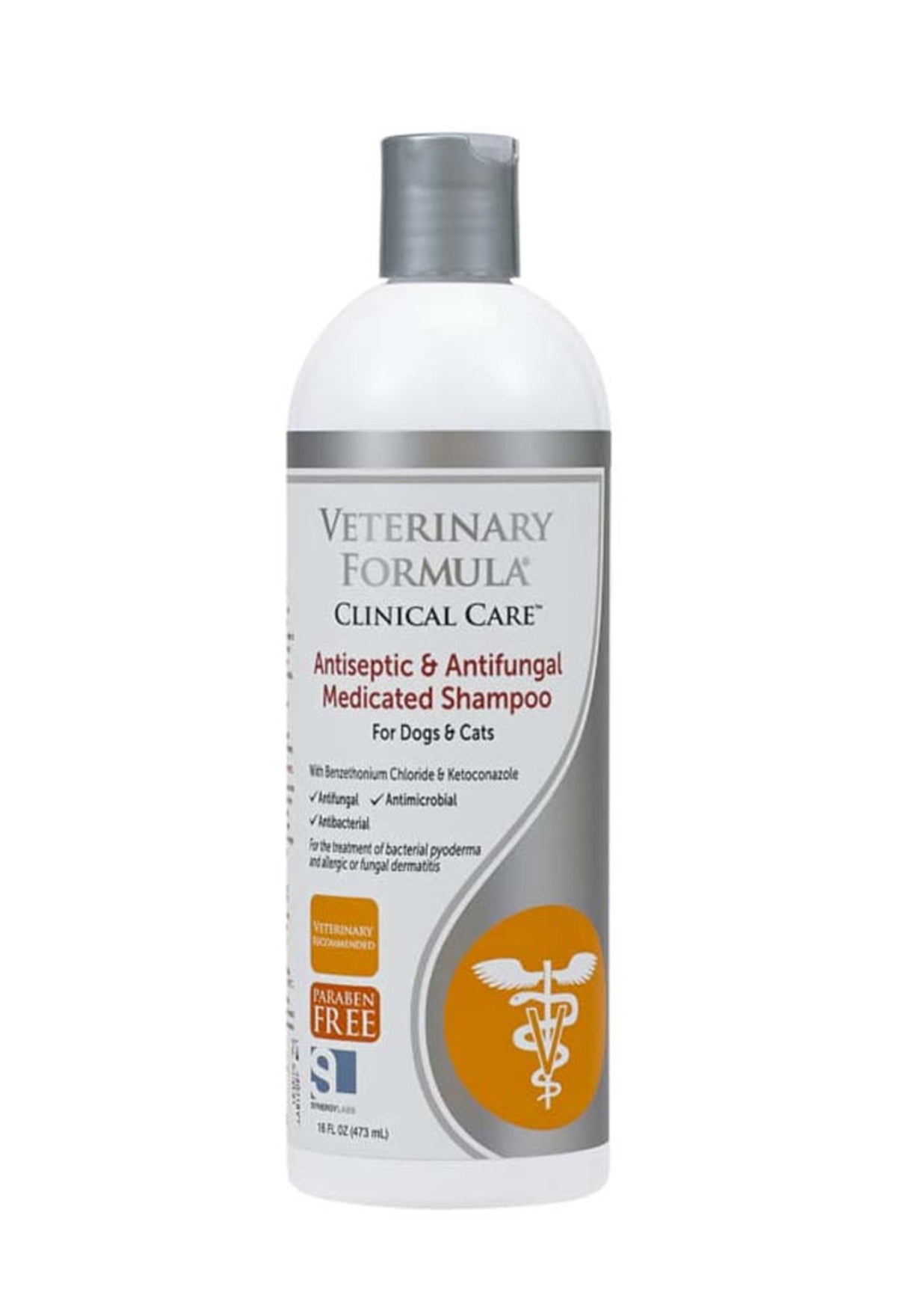 SynergyLabs Veterinary Formula Clinical Care Antiseptic & Antifungal Shampoo 16o