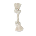 Mammoth Pet Products 100% Cotton Rope Bone Dog Toy White 1ea/9 in, SM Default Title