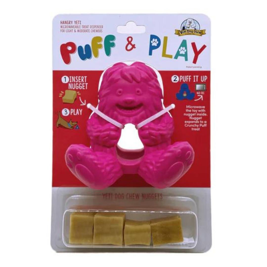 Yeti Puff & Play Hangry Yeti Pink