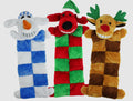 Multipet Loofa Christmas Squeaker Mat Assortment  12inch