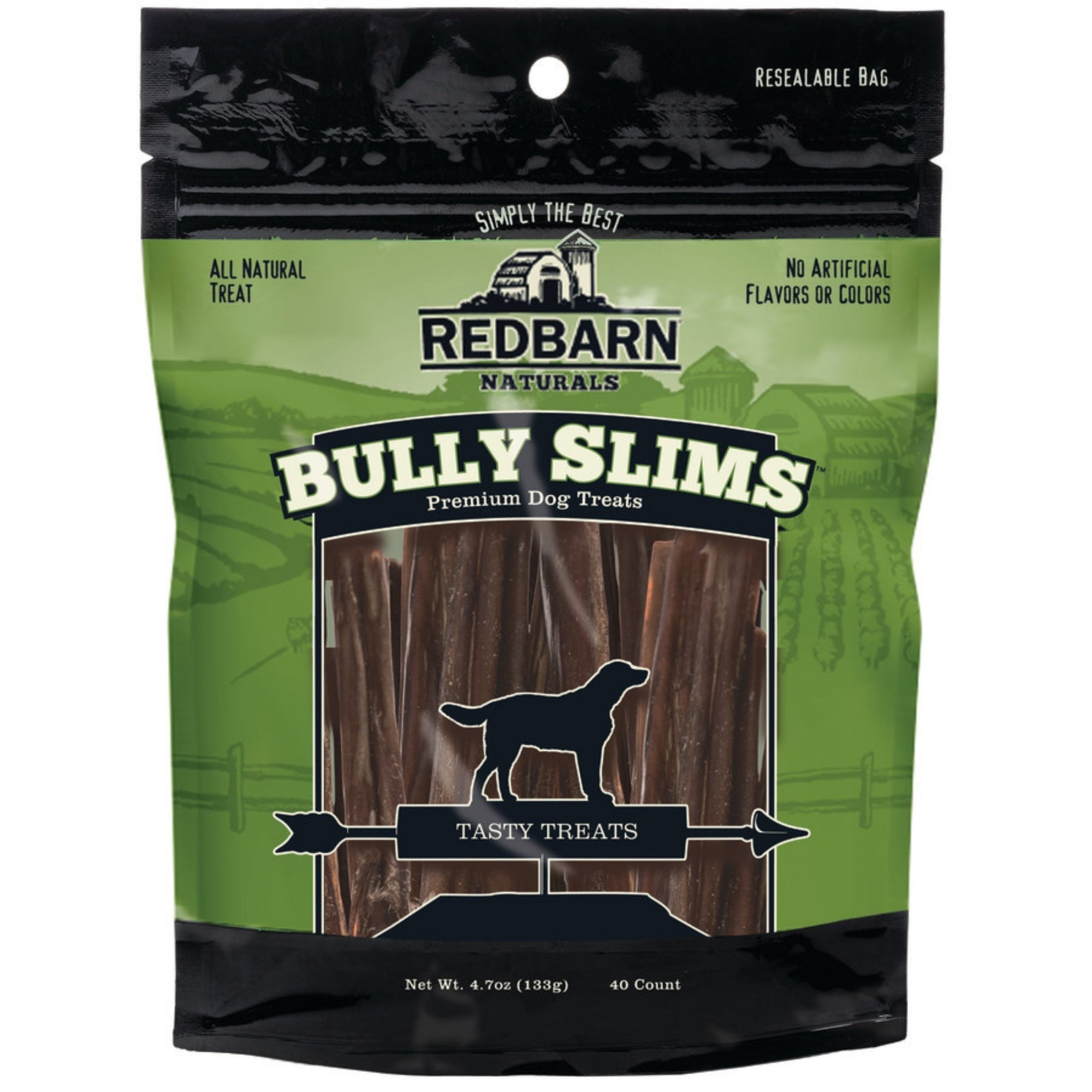 Redbarn Pet Products Bully Slims Dog Treat 1ea/4.7 oz, 40 ct